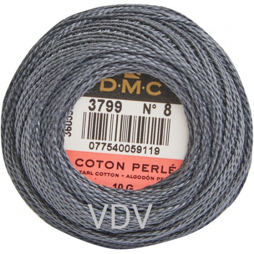3799 Нитка DMC Pearl Cotton (10х80 м) 100% бавовна, арт.116/8