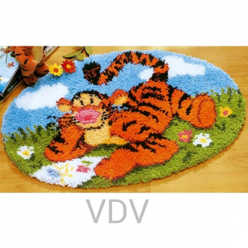 2575/37908 "Тигр на галявині" (килим) 70х45 см Vervaco 